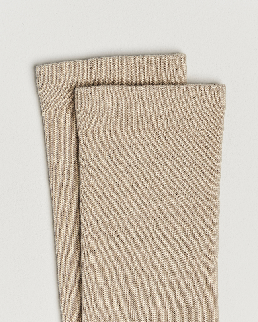 Herr | Underkläder | Sweyd | Two Tone Cotton Socks Sand/Off White