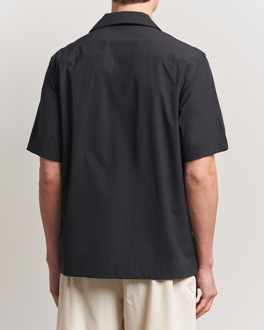 Herr | Skjortor | Oakley | Cuban Collar Short Sleeve Shirt Blackout