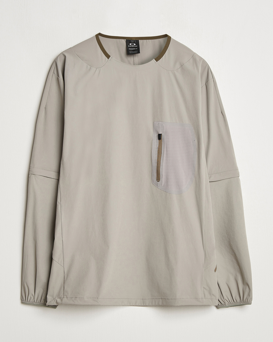 Herr | T-Shirts | Oakley | Latitude Flight Convert Shell T-shirt Boulder Green