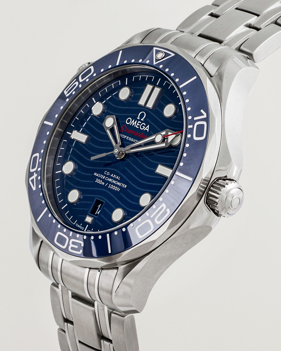 Herr | Omega Pre-Owned Seamaster Diver 300M Steel Blue | Omega Pre-Owned | Seamaster Diver 300M Steel Blue