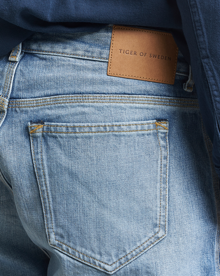 Herr | Shorts | Tiger of Sweden | Kylian Denim Shorts Medium Blue