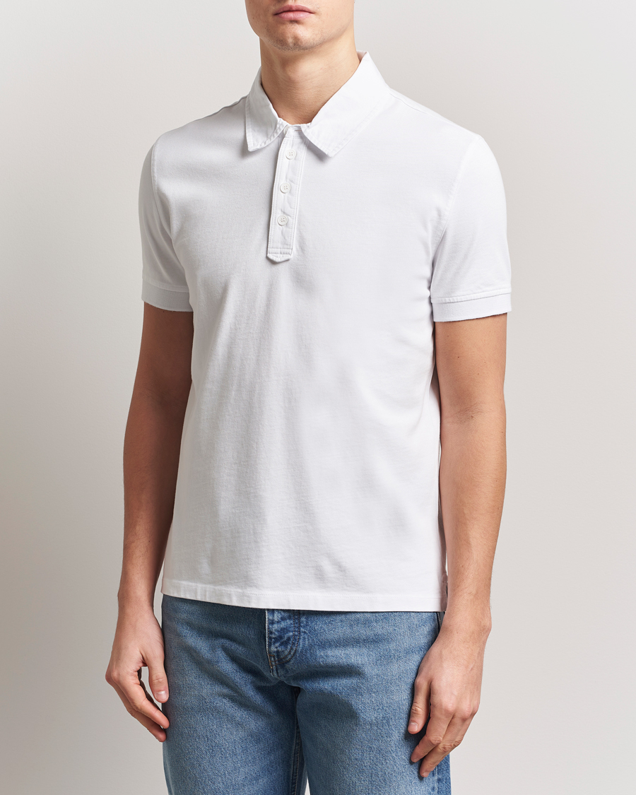 Herr | Pikéer | Tiger of Sweden | Ronen Cotton Polo Pure White