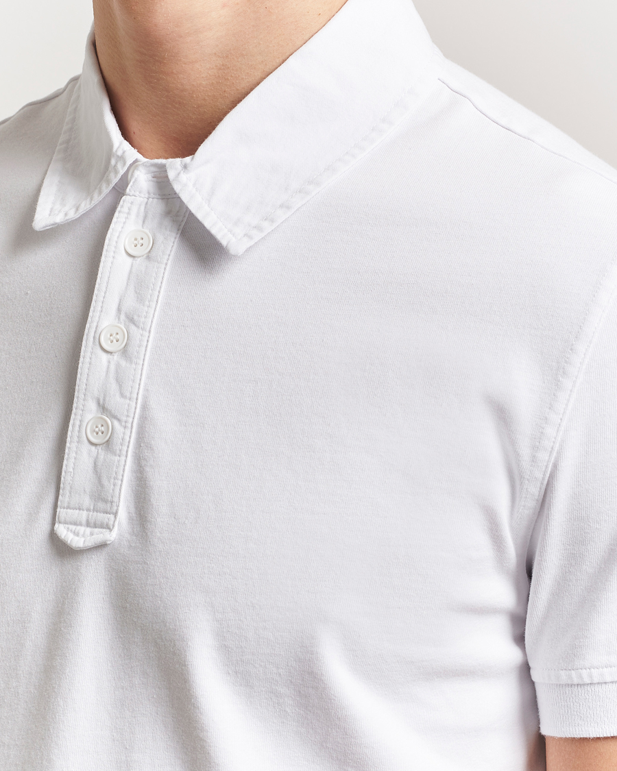 Herr | Pikéer | Tiger of Sweden | Ronen Cotton Polo Pure White