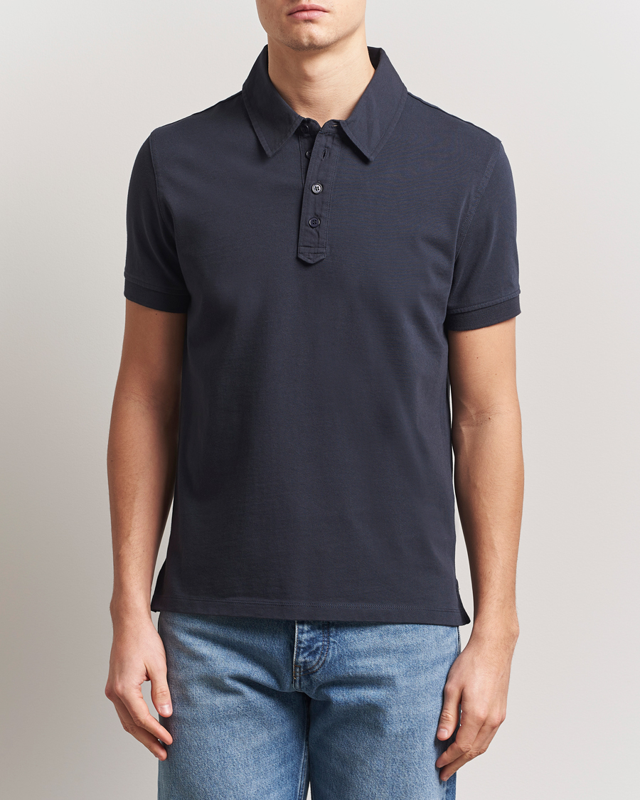 Herr | Pikéer | Tiger of Sweden | Ronen Cotton Polo Light Ink