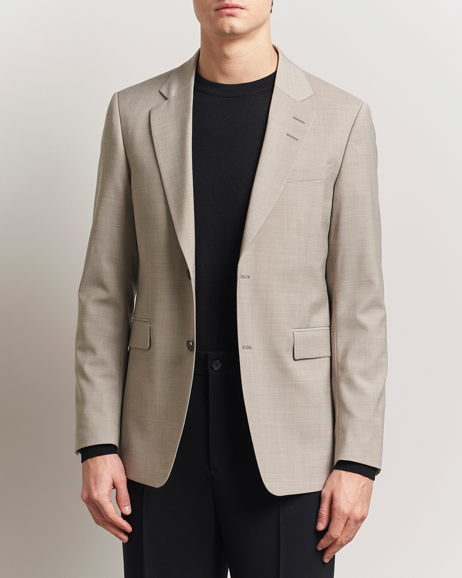 Herr | Kavajer | Tiger of Sweden | Justin Wool Blazer Sand