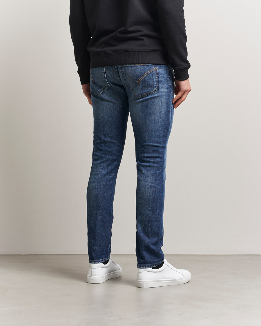 Herr | Jeans | Dondup | George Distressed Jeans Dark Blue