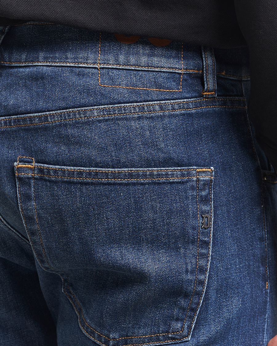 Herr | Jeans | Dondup | Icon Regular Fit Jeans Dark Blue