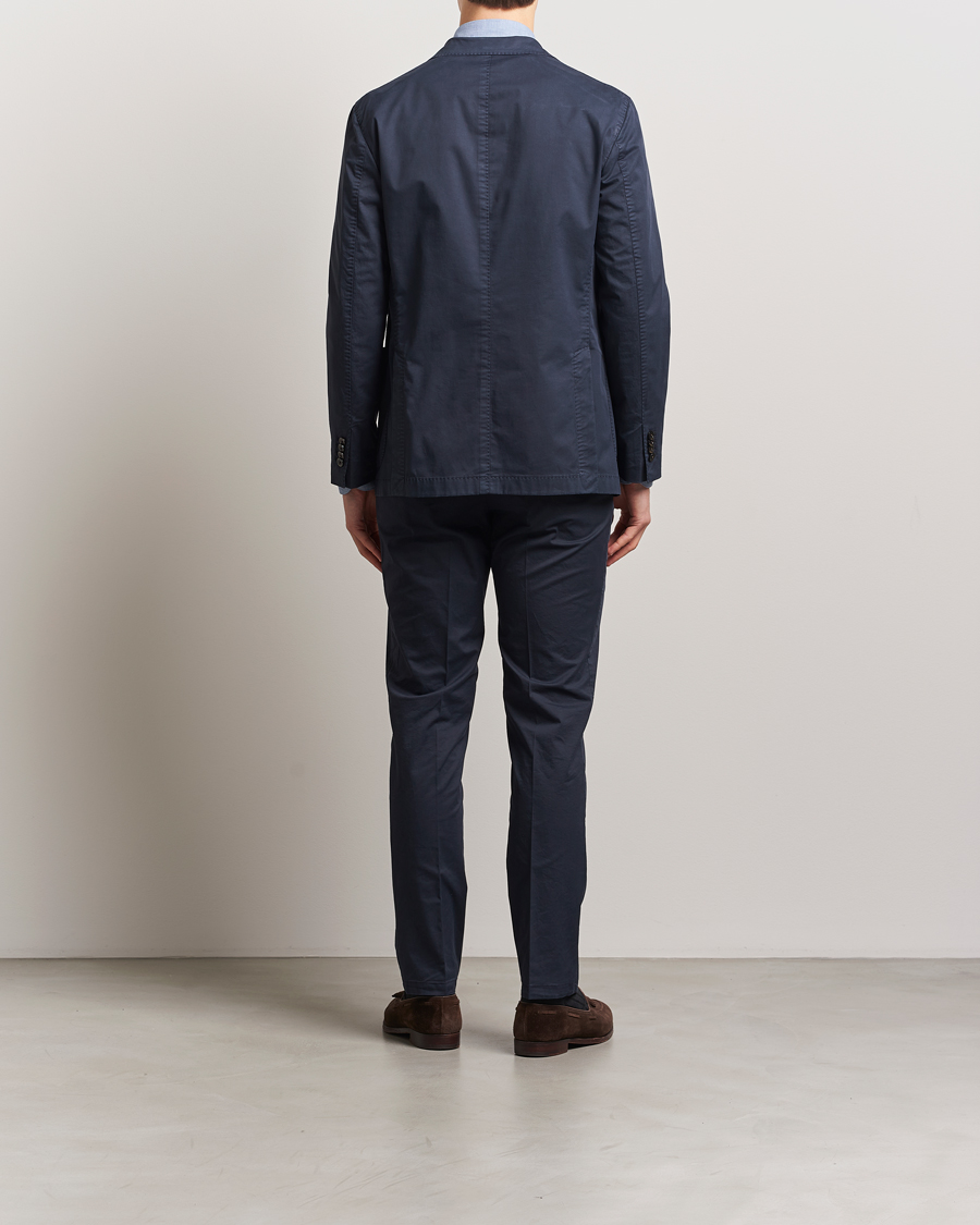Herr | Kostymer | Boglioli | K Jacket Supima Cotton Suit Navy