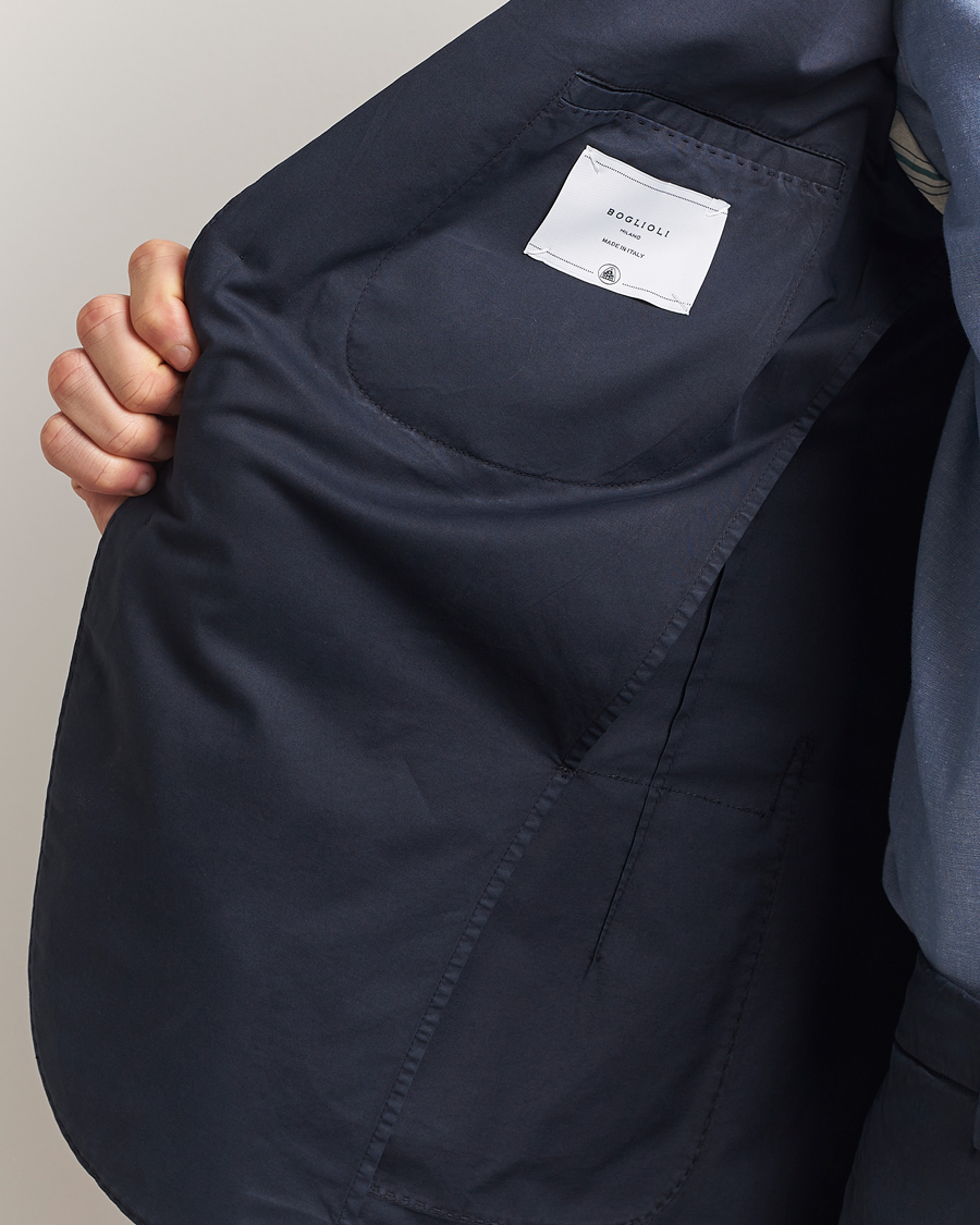 Herr | Kostymer | Boglioli | K Jacket Supima Cotton Suit Navy