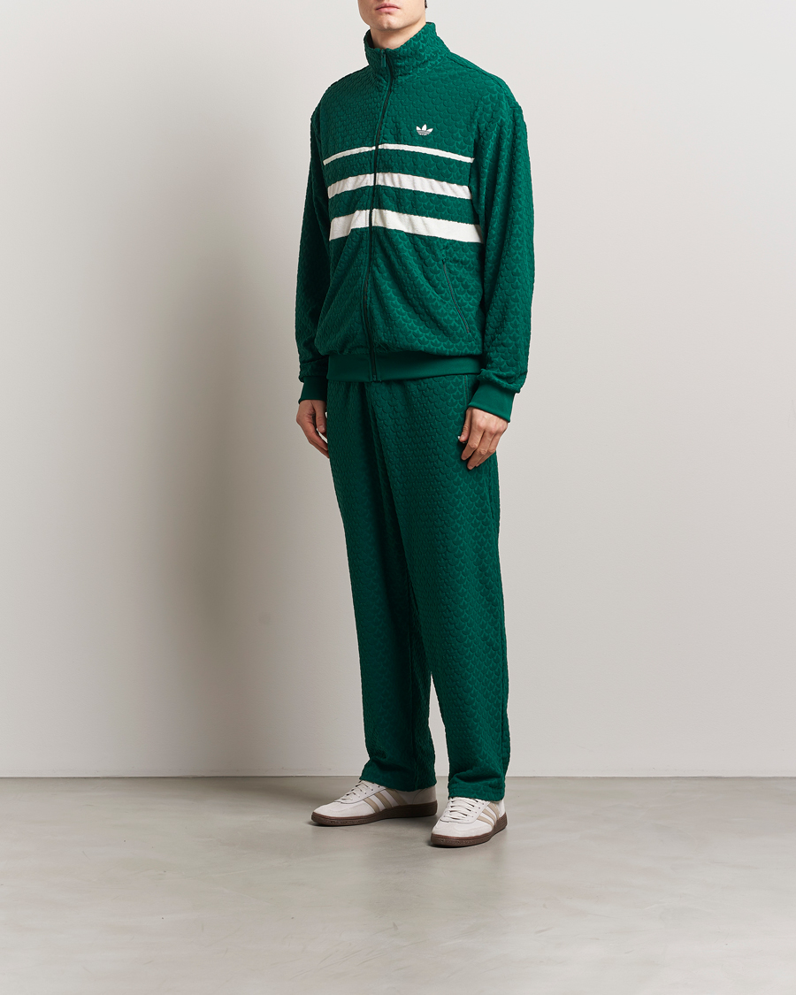 Herr | Byxor | adidas Originals | Q12 Monogram Track Pants Green