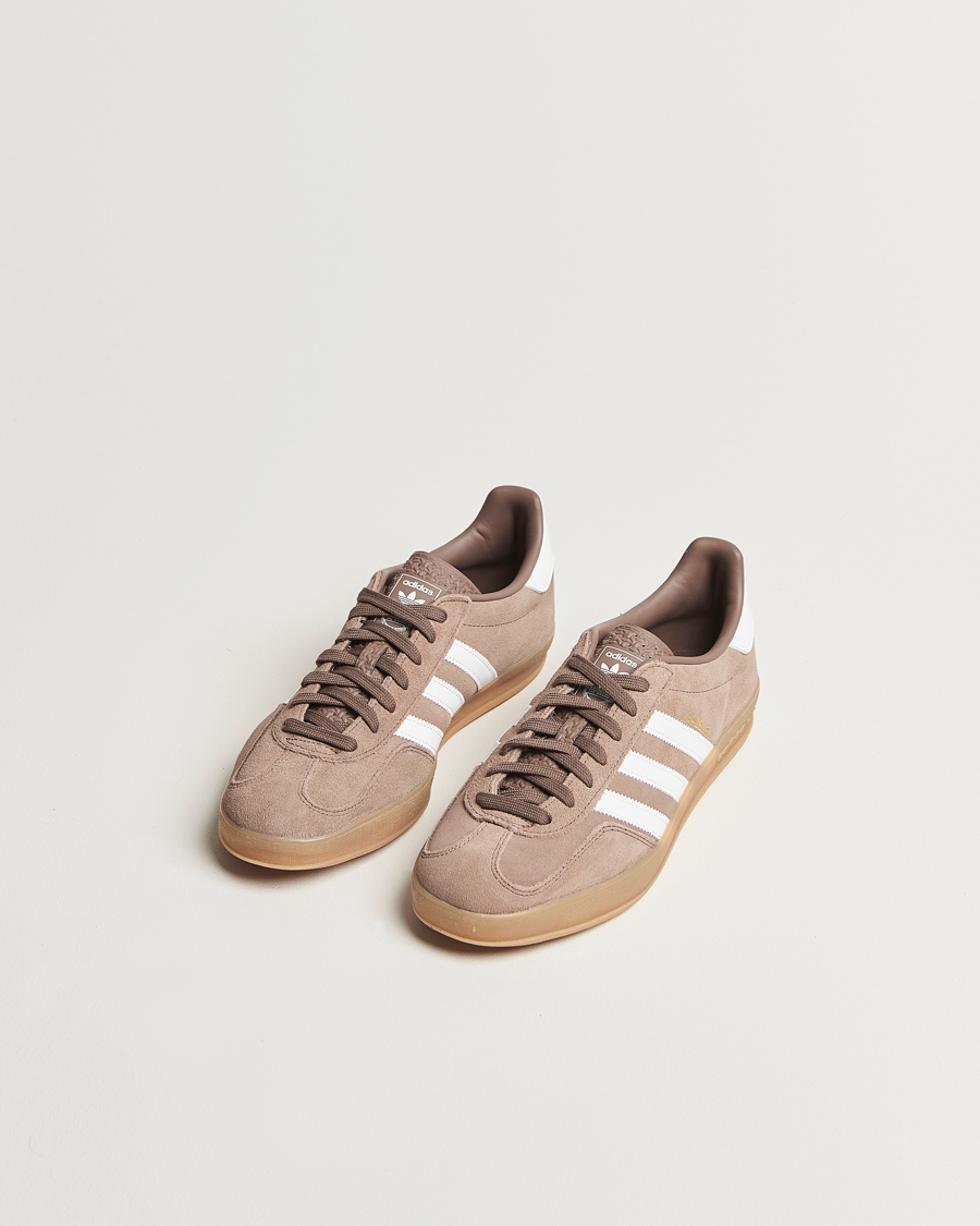 Herr | Sneakers | adidas Originals | Gazelle Indoor Sneaker Earth Brown/White