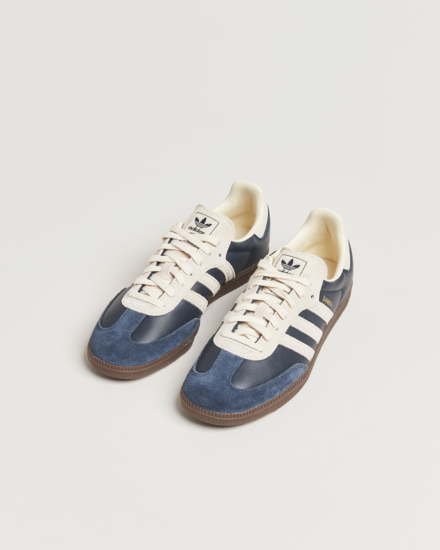 Herr | Sneakers | adidas Originals | Samba Original Sneaker Dark Blue/Off White