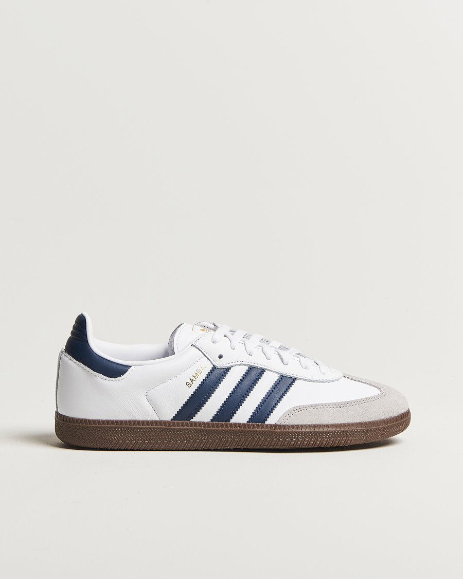 Herr | Sneakers | adidas Originals | Samba Original Sneaker White/Navy