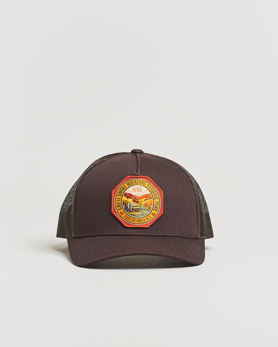 Herr | Pendleton National Park Trucker Cap Brown | Pendleton | National Park Trucker Cap Brown
