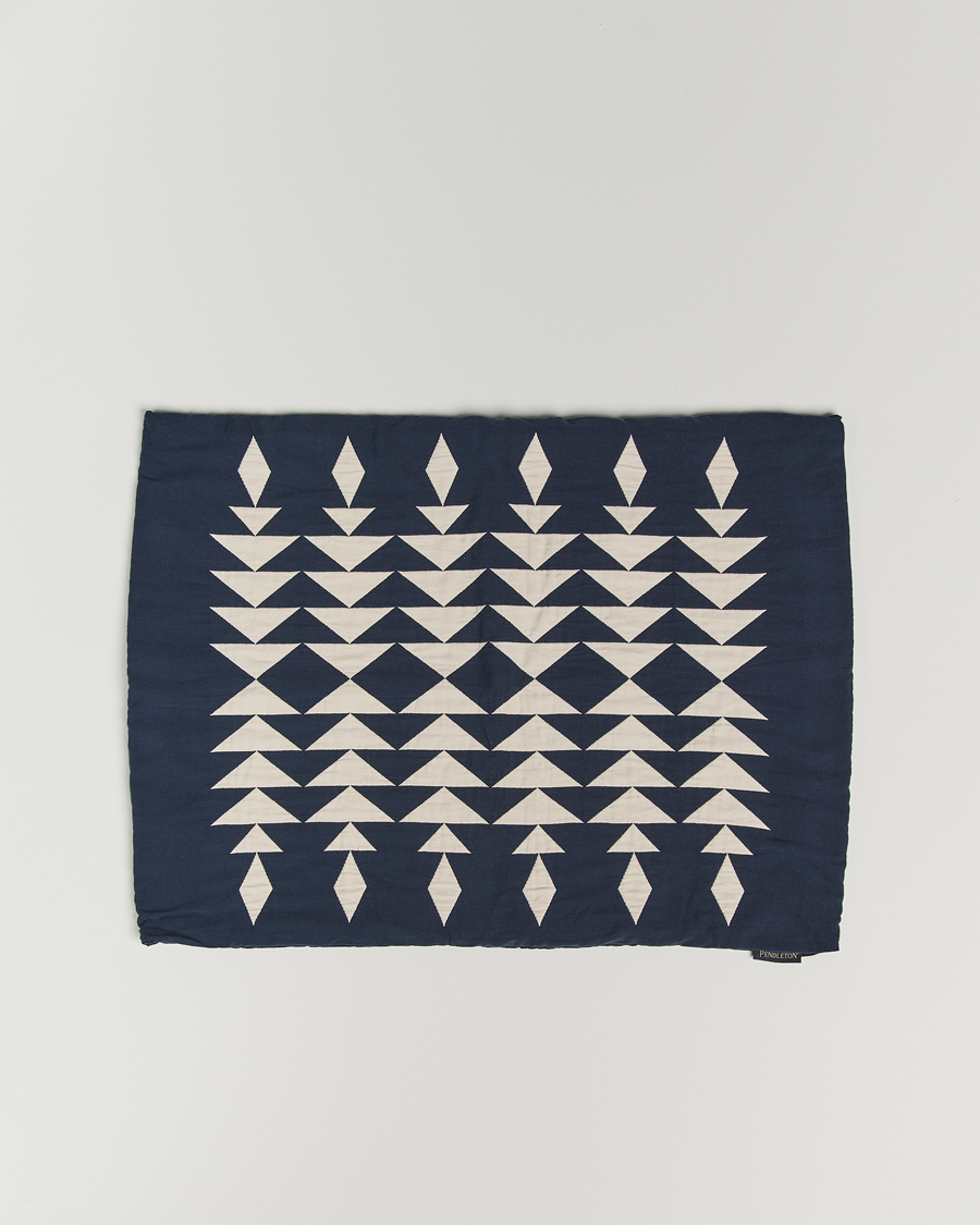 Herr | Pendleton Organic Cotton Matelasse Pillow Midnight Nova | Pendleton | Organic Cotton Matelasse Pillow Midnight Nova