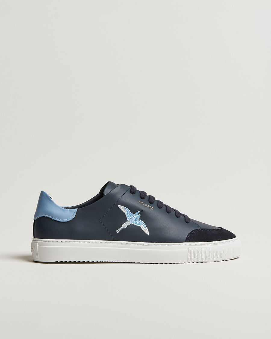 Herr | Sneakers | Axel Arigato | Clean 90 Bee Bird Sneaker Dark Blue/Light Blue