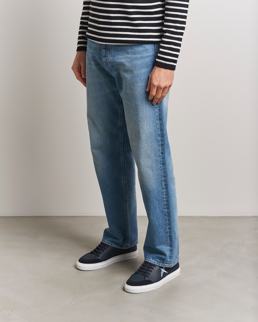 Herr | Sneakers | Axel Arigato | Clean 90 Bee Bird Sneaker Dark Blue/Light Blue
