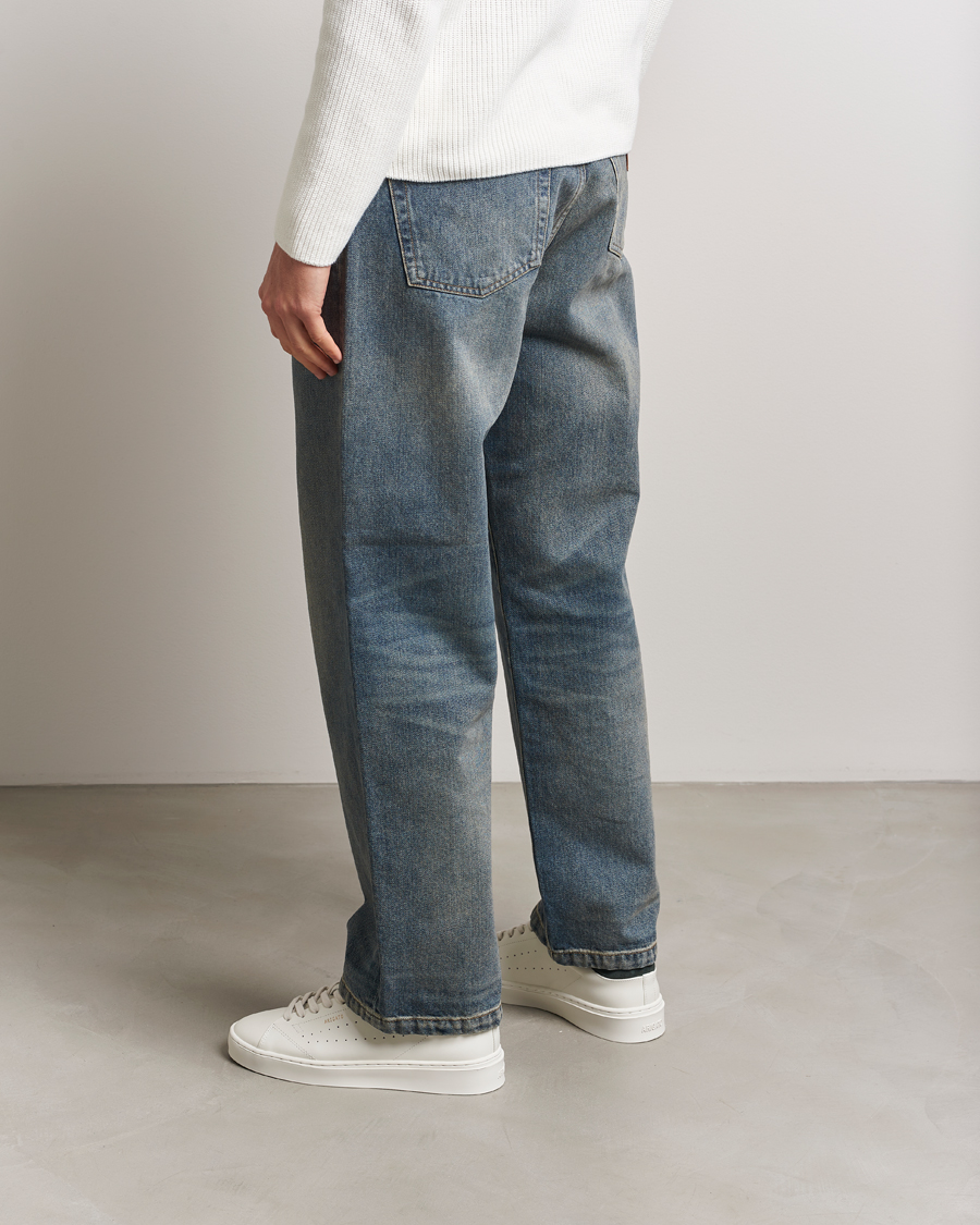 Herr | Sneakers | Axel Arigato | Court Sneaker Off White/Blue