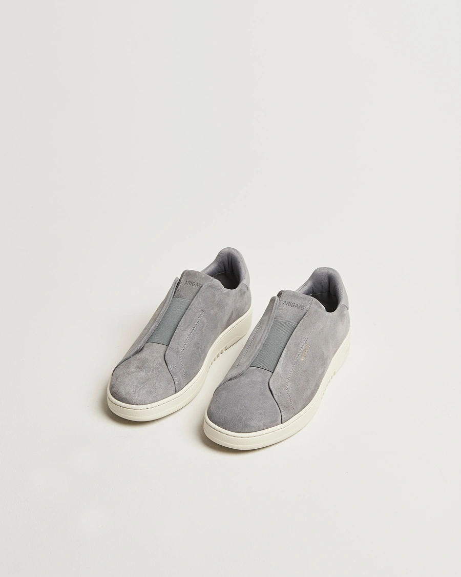 Herr | Sneakers | Axel Arigato | Dice Laceless Sneaker Dark Grey Suede