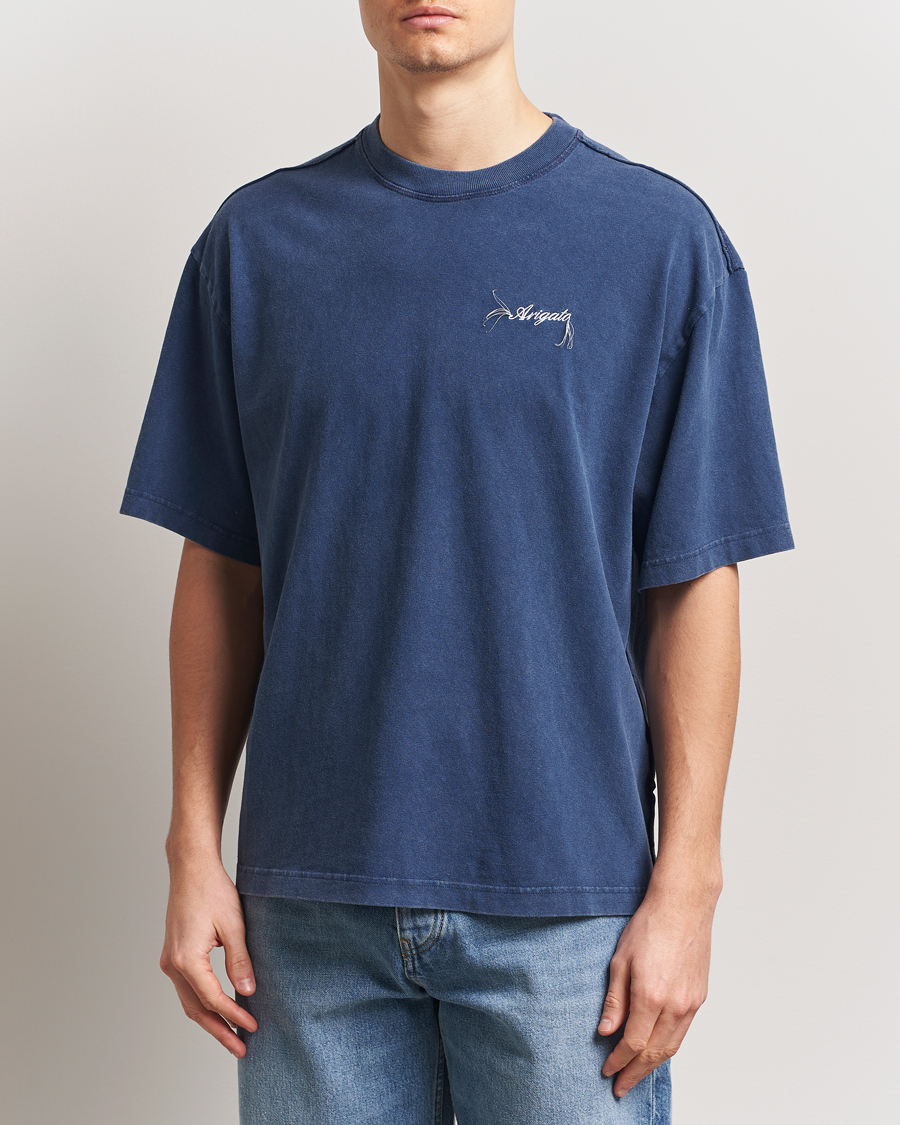 Herr | T-Shirts | Axel Arigato | Honor Washed T-Shirt Navy