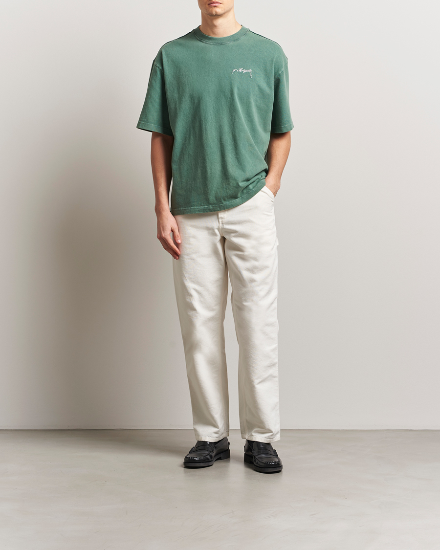 Herr | T-Shirts | Axel Arigato | Honor Washed T-Shirt Green
