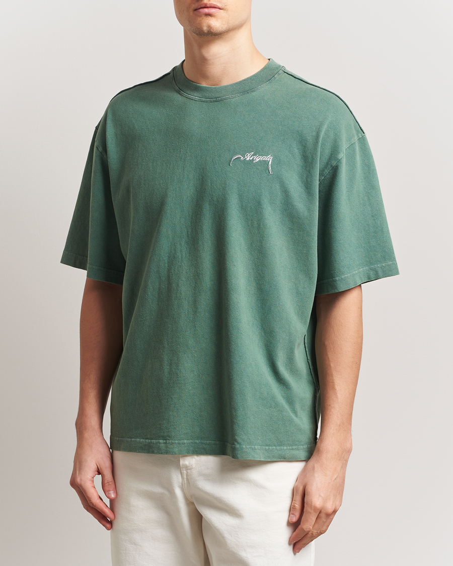 Herr | T-Shirts | Axel Arigato | Honor Washed T-Shirt Green