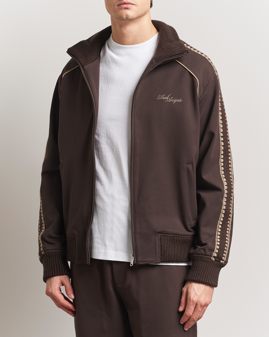 Herr | Tröjor | Axel Arigato | Carter Track Jacket Dark Brown