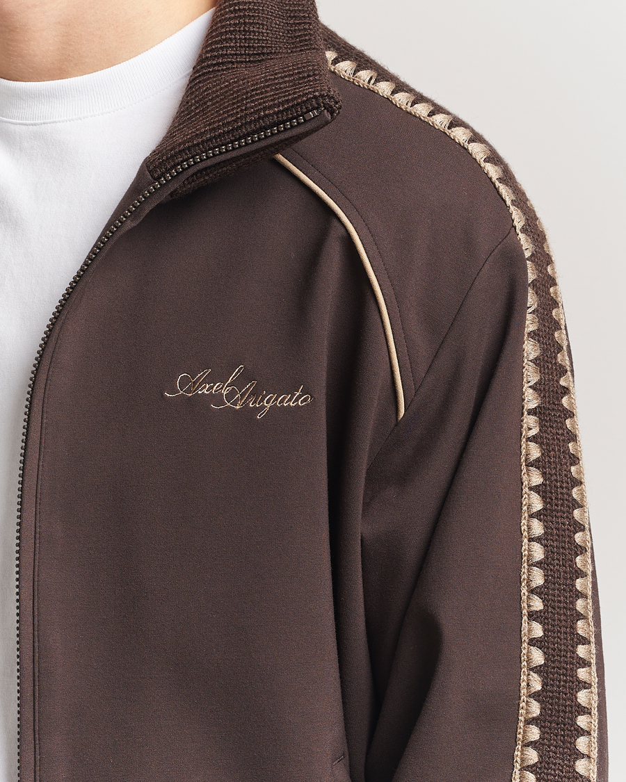 Herr | Tröjor | Axel Arigato | Carter Track Jacket Dark Brown