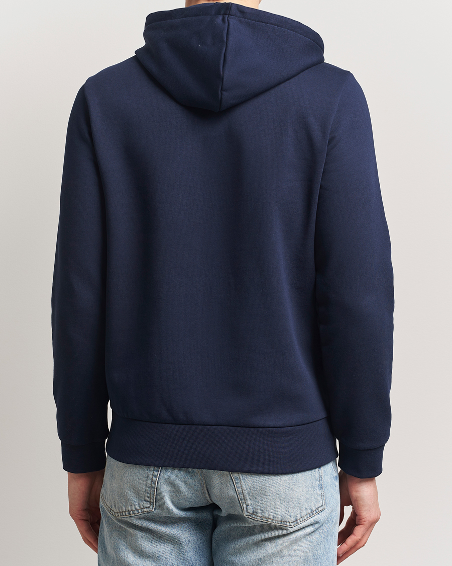 Herr | Tröjor | Lacoste | Full Zip Hoodie Navy Blue
