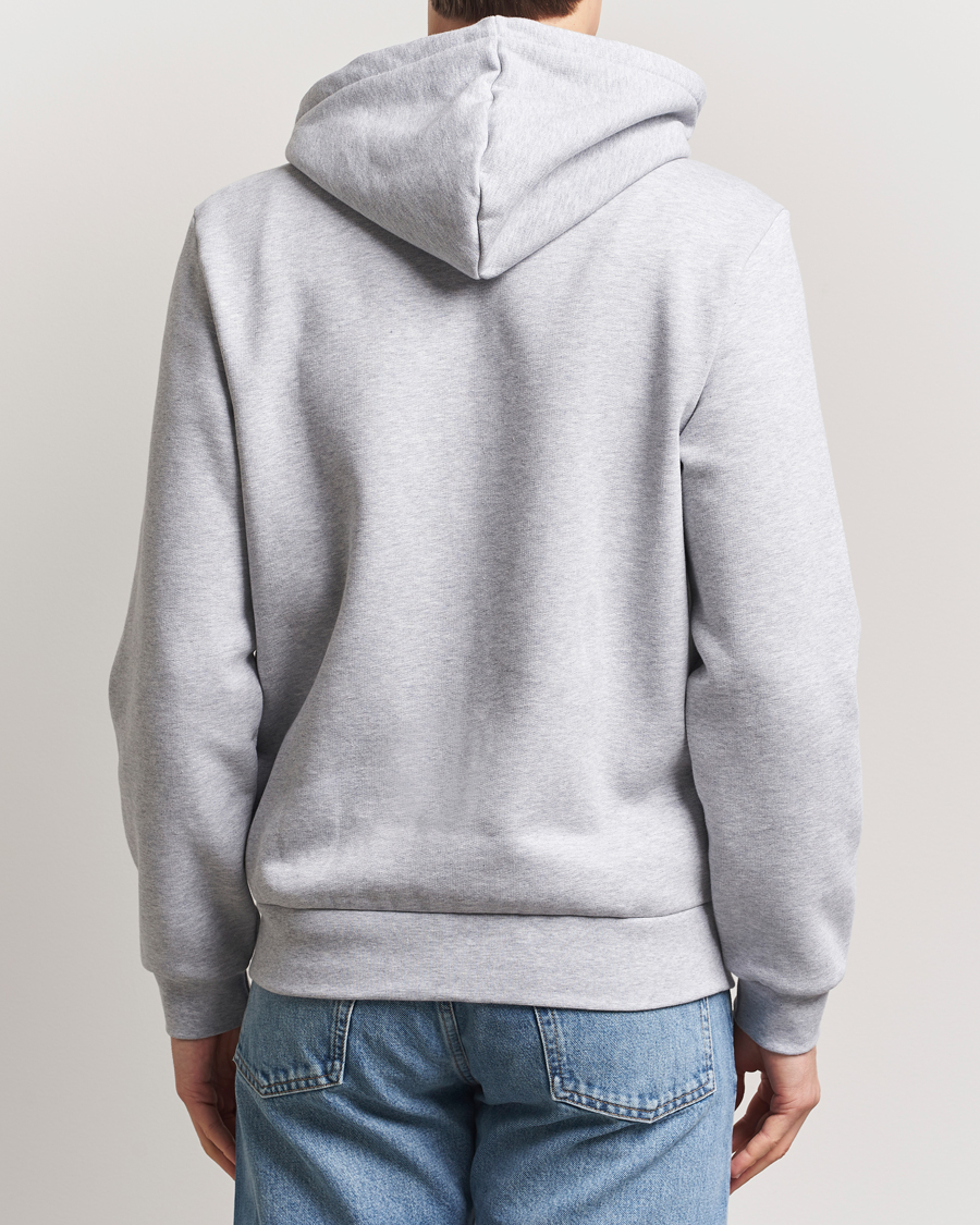 Herr | Tröjor | Lacoste | Full Zip Hoodie Silver Chine