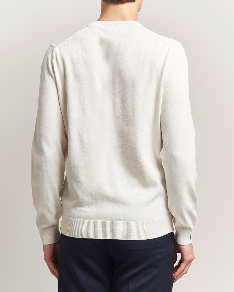 Herr | Tröjor | Lacoste | Cotton Knitted Sweater Flour