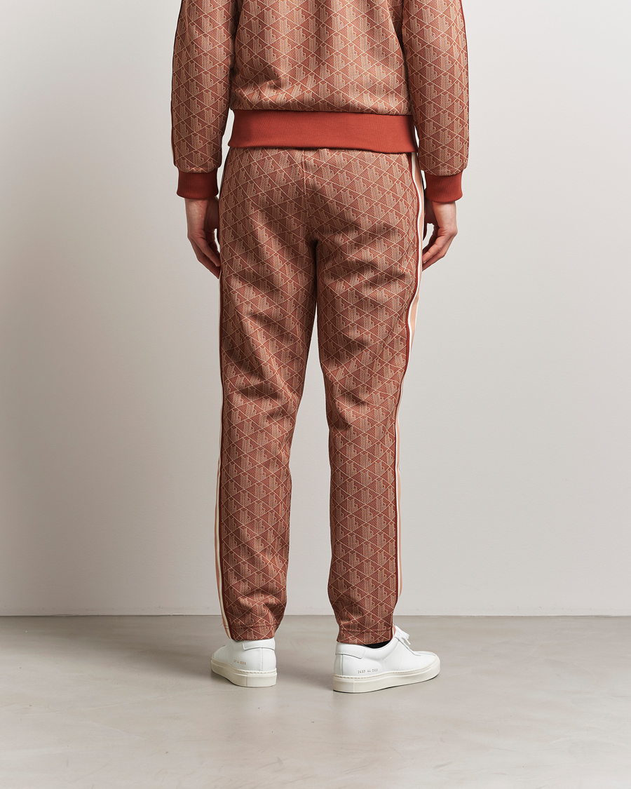 Herr | Byxor | Lacoste | Monogram Track Pants Iberis/Latte