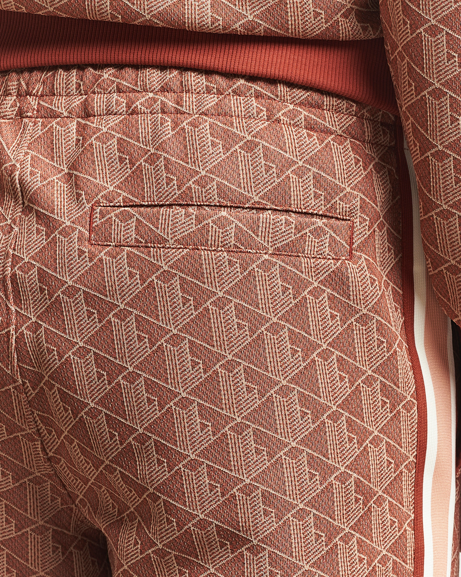Herr | Byxor | Lacoste | Monogram Track Pants Iberis/Latte