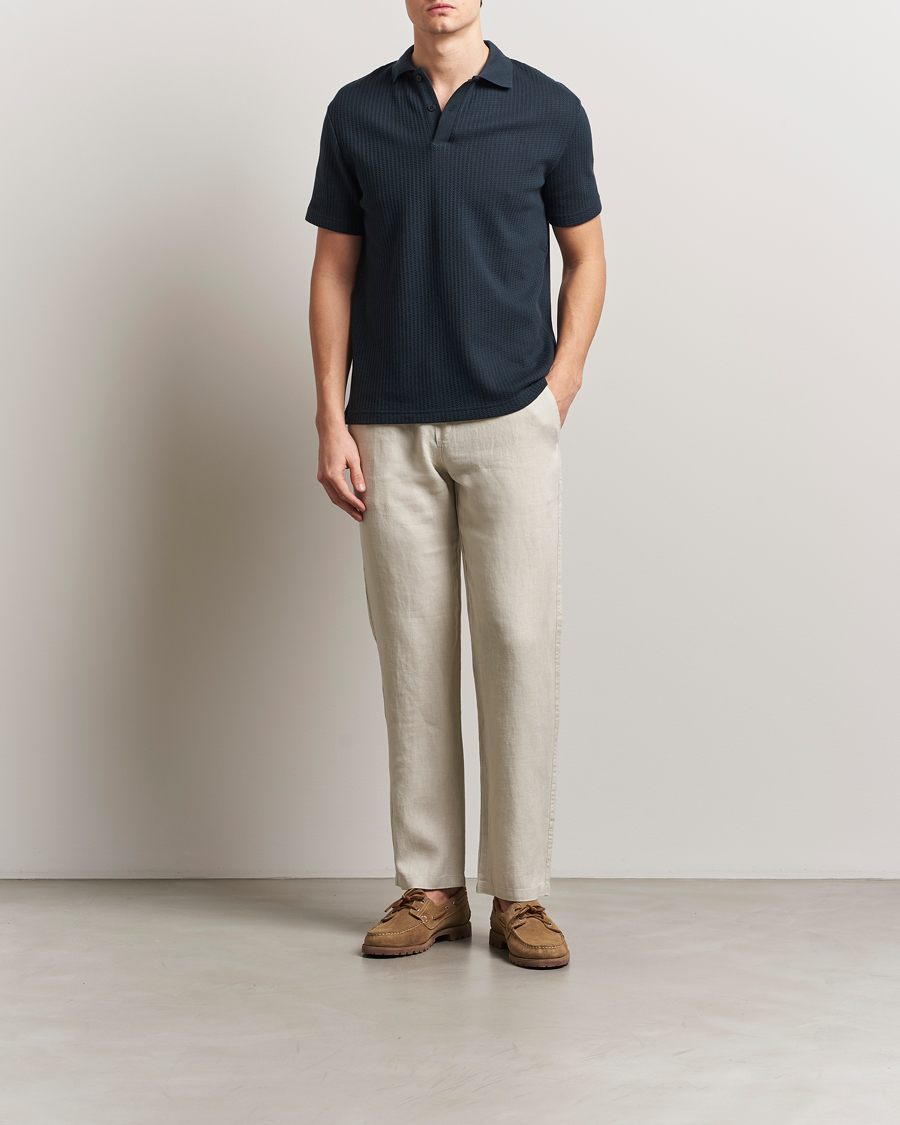 Herr | Byxor | Samsøe Samsøe | Jabari Linen Drawstring Trousers Moonstruck