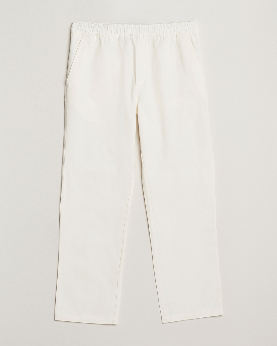 Herr | Byxor | Samsøe Samsøe | Jabari Drawstring Trousers Clear Cream
