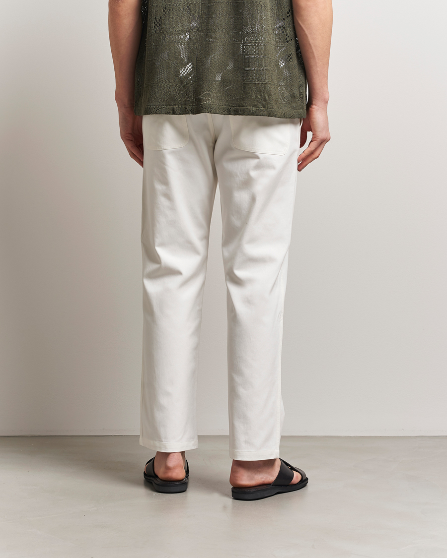Herr | Byxor | Samsøe Samsøe | Jabari Drawstring Trousers Clear Cream