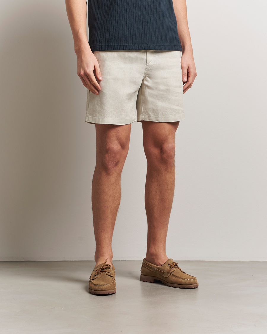Herr | Shorts | Samsøe Samsøe | Jabari Linen Drawstring Shorts Moonstruck