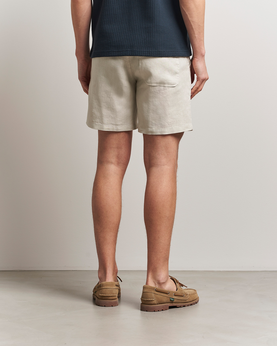Herr | Shorts | Samsøe Samsøe | Jabari Linen Drawstring Shorts Moonstruck