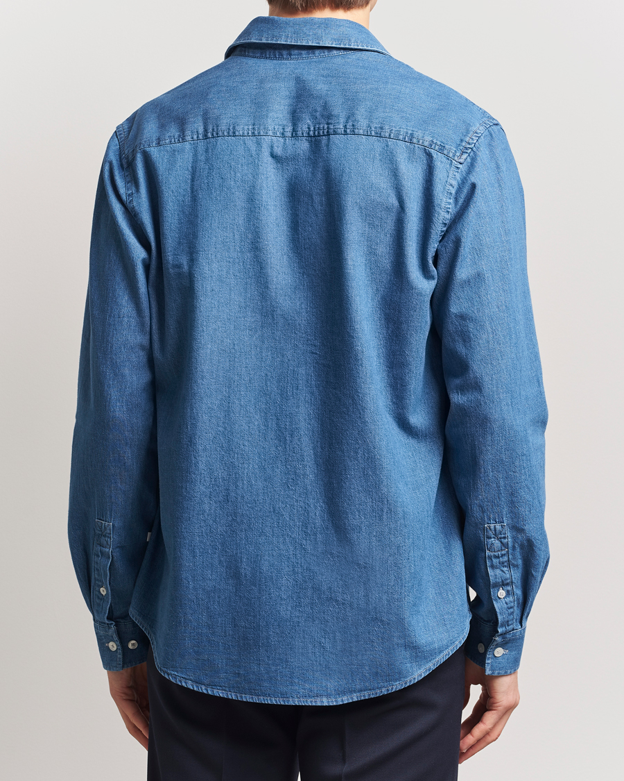 Herr | Skjortor | Samsøe Samsøe | Ryan Chambray Shirt Light Blue