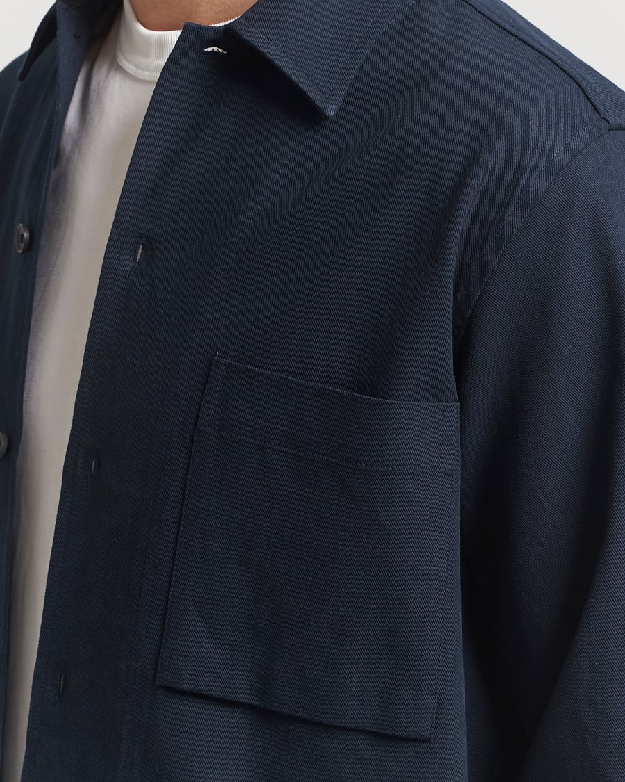 Herr | Skjortor | Samsøe Samsøe | Damon Go Overshirt Salute Navy