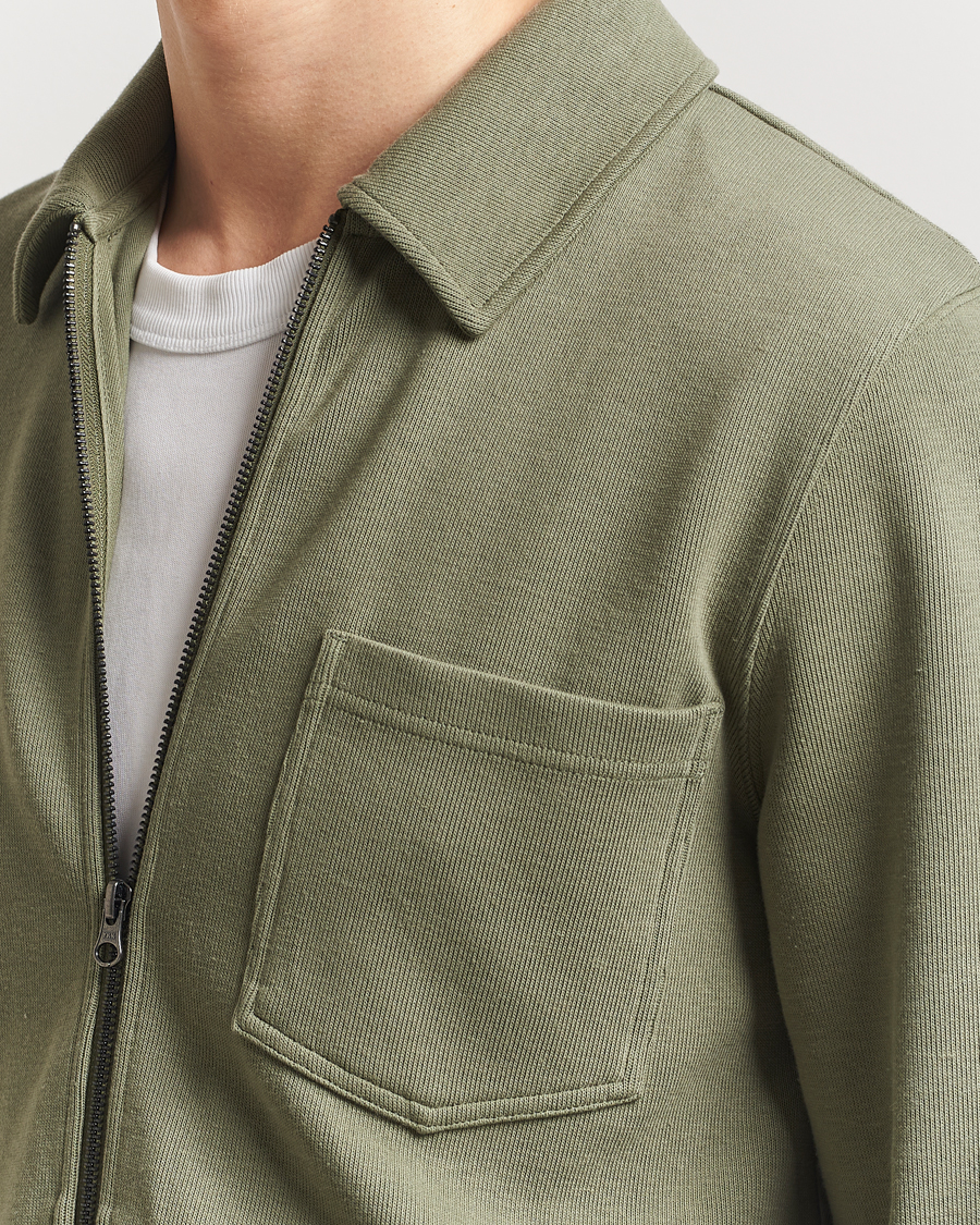 Herr | Tröjor | Samsøe Samsøe | Hannes Full Zip Sweater Four Leaf Clover