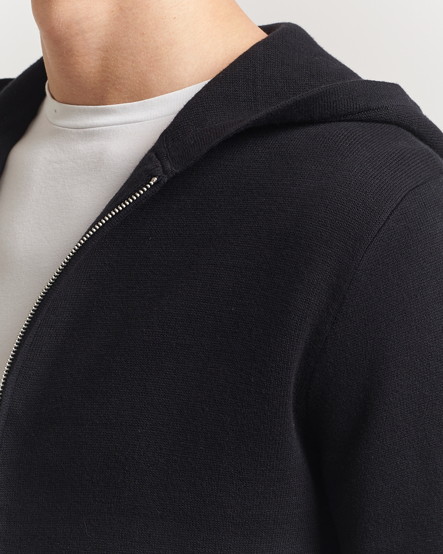 Herr | Tröjor | Samsøe Samsøe | Niklas Full Zip Hoodie Black