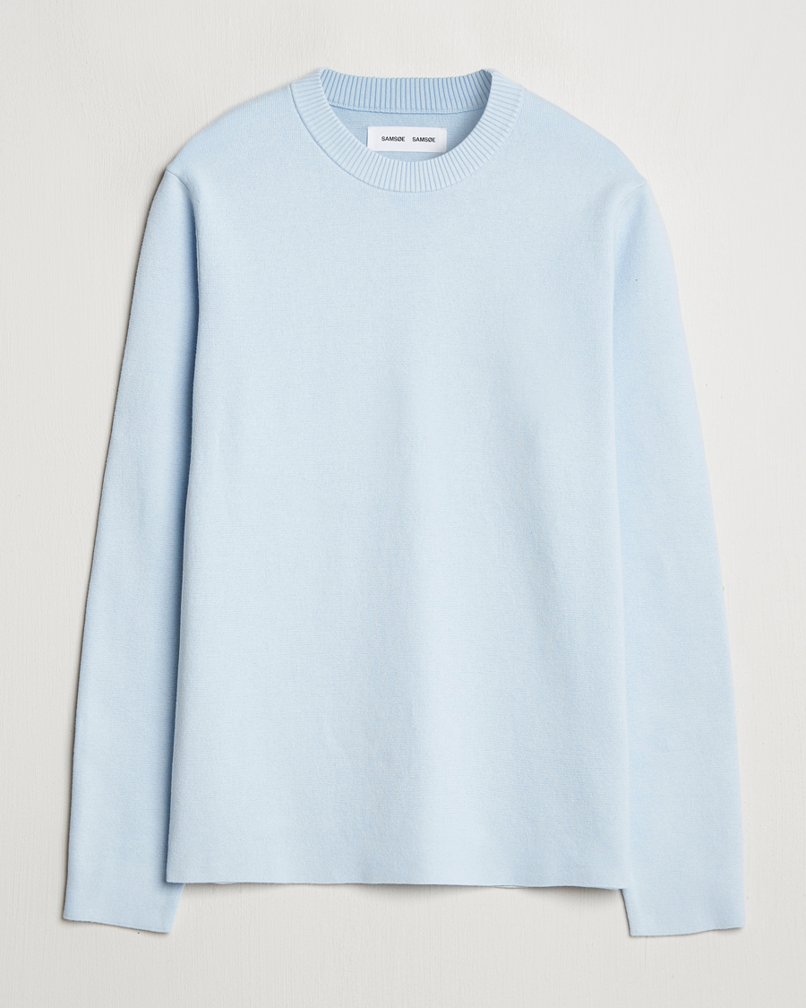 Herr | Tröjor | Samsøe Samsøe | Niklas Crew Neck Sweater Skyway