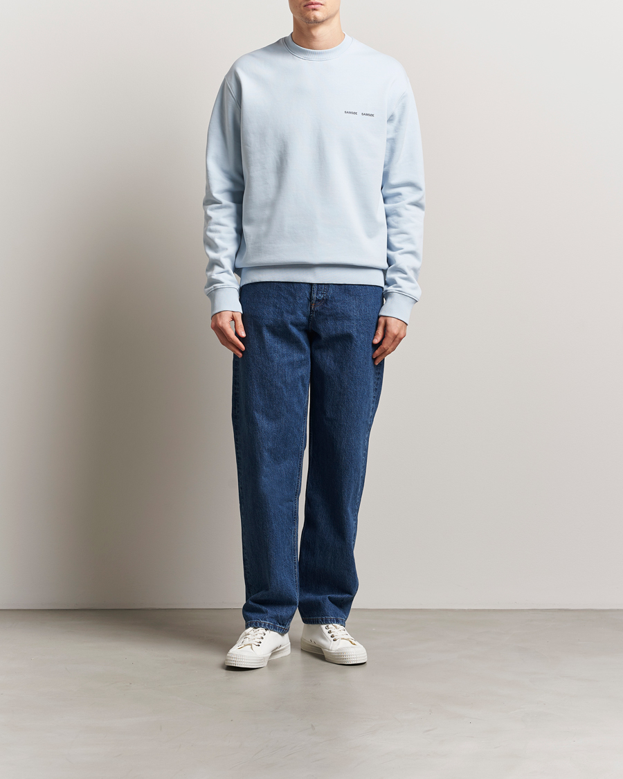 Herr | Tröjor | Samsøe Samsøe | Norsbro Crew Neck Sweatshirt Skyway