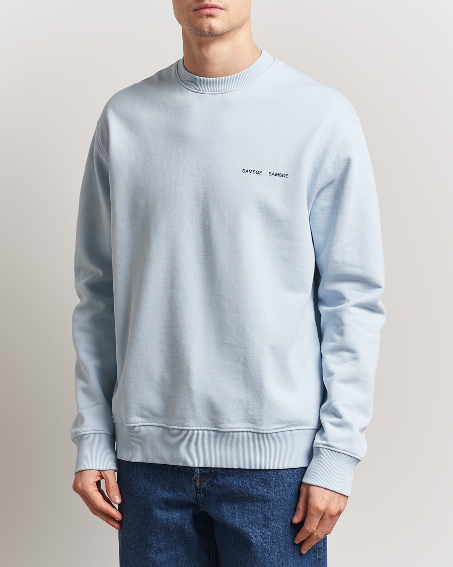 Herr | Tröjor | Samsøe Samsøe | Norsbro Crew Neck Sweatshirt Skyway