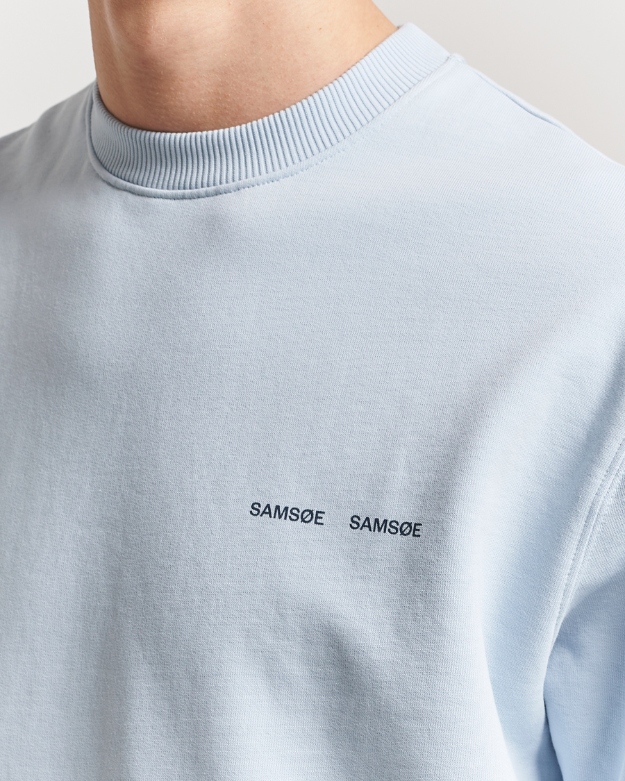 Herr | Tröjor | Samsøe Samsøe | Norsbro Crew Neck Sweatshirt Skyway