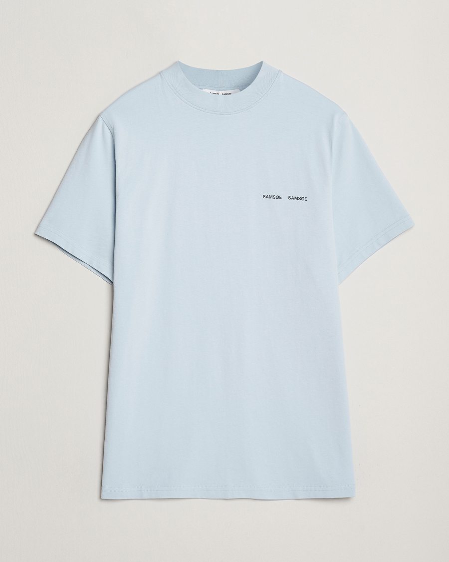 Herr | T-Shirts | Samsøe Samsøe | Norsbro Organic Cotton T-Shirt Skyway