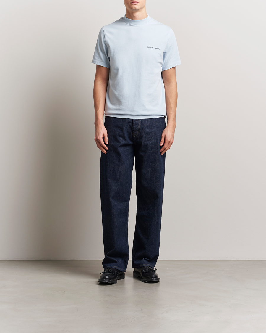 Herr | T-Shirts | Samsøe Samsøe | Norsbro Organic Cotton T-Shirt Skyway