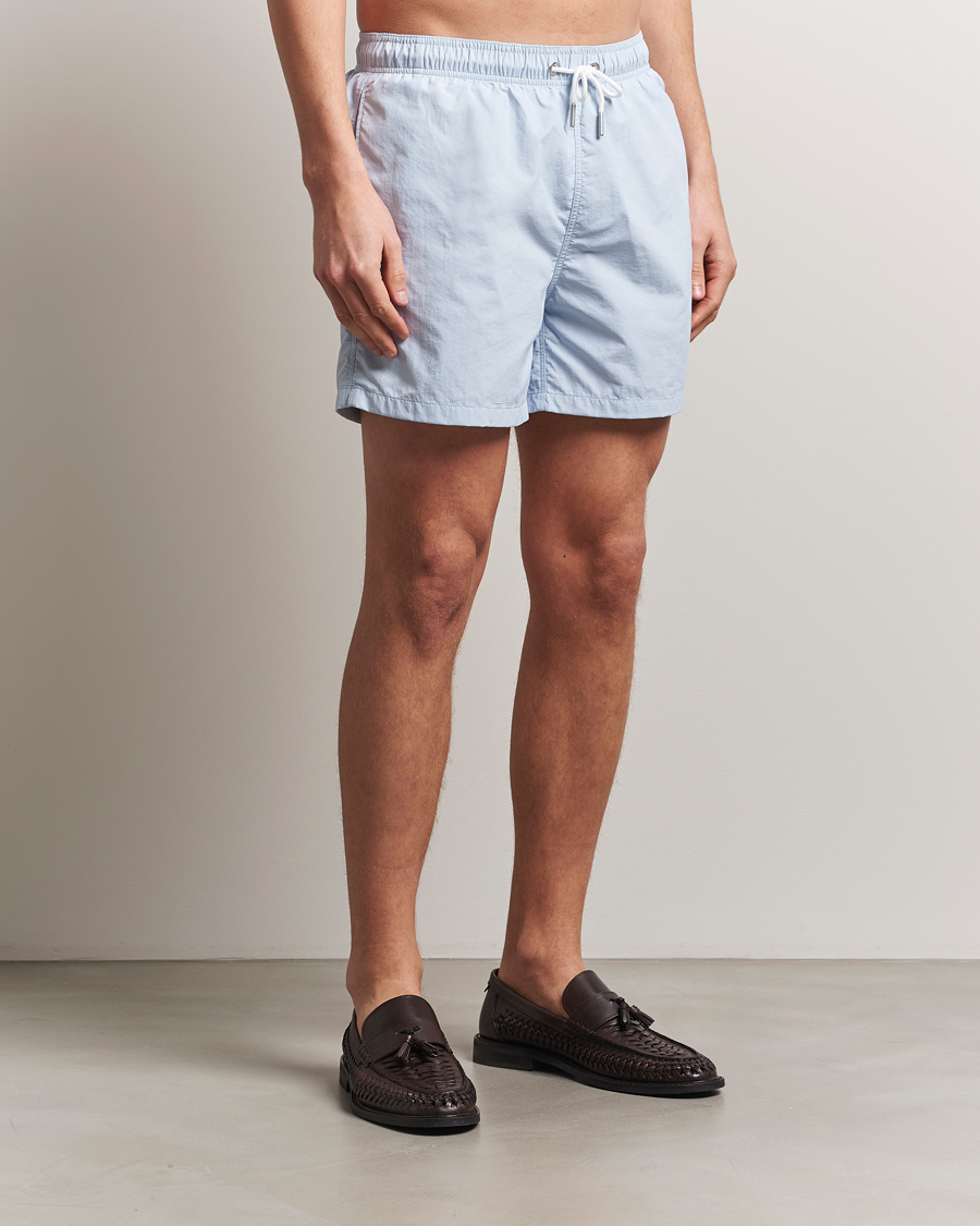 Herr | Badbyxor | GANT | Basic Swimshorts Fresh Blue