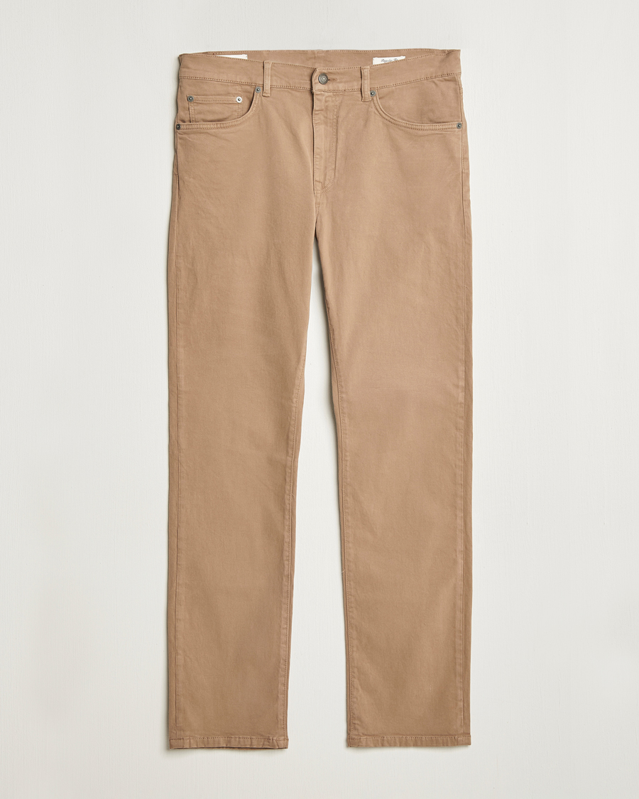 Herr | Byxor | GANT | Regular Desert 5-Pocket Pants Brown